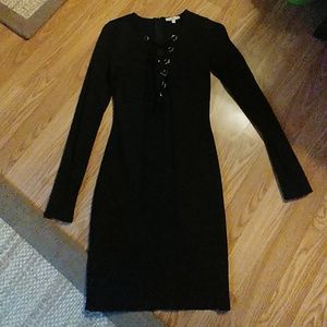 NWOT Charlotte Russe Black Mini Dress